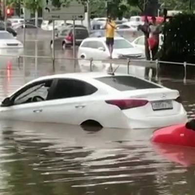 В Приморье из-за ливней, которые принёс тайфун "Бави", подтоплен ряд дорог