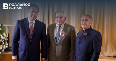 В Казанском Кремле состоялась церемония вручения государственных наград
