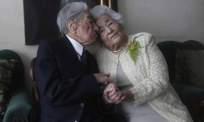 Пенсионеры из Эквадора стали старейшей супружеской парой в мире