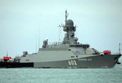 Ракетный корабль Балтфлота успешно провел стрельбу ракетой «Калибр» в водах Белого моря
