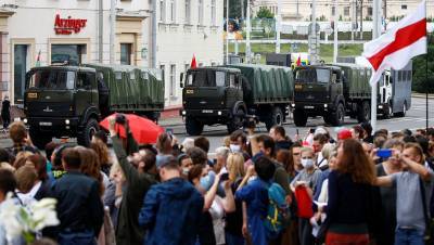 На проходящей в Минске акции задержали журналистов DW и «Радио Свобода»