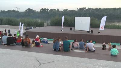 В Уфе уличные кинотеатры работают бесплатно в рамках акции «Ночь кино»