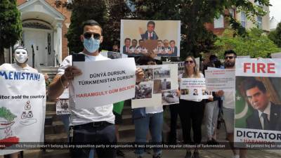 Туркменские активисты проведут серию протестных акций в США