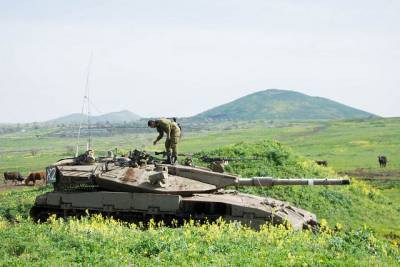 Израильские военные открыли огонь по боевикам на Голанских высотах