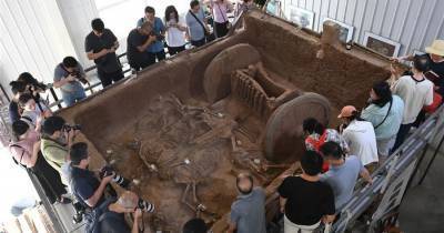 За 3 года археологи восстановили древнюю китайскую колесницу