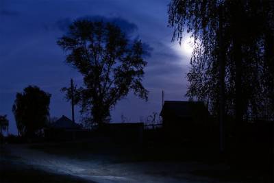 На улицы деревни в Тверской области вернули свет