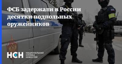 ФСБ задержали в России десятки подпольных оружейников