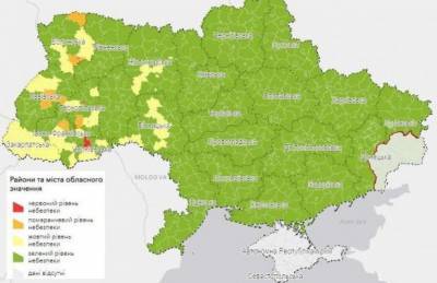 Зональный карантин на Украине — страна поделена на четыре зоны