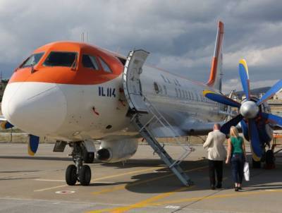 Ил-114 совершит первый полет в сентябре