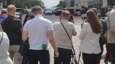Захват банка в Киеве: появилось фото злоумышленника