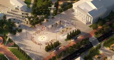 Радий Хабиров поделился проектом новой площади в Ишимбае