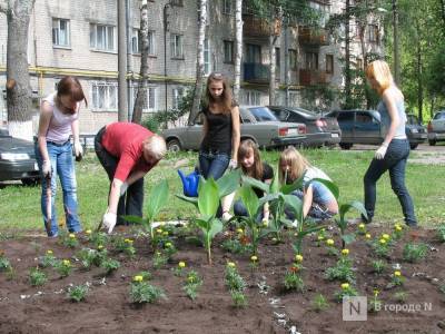 Нижегородцам предлагают выйти на субботник для благоустройства дворов на 16 млн рублей