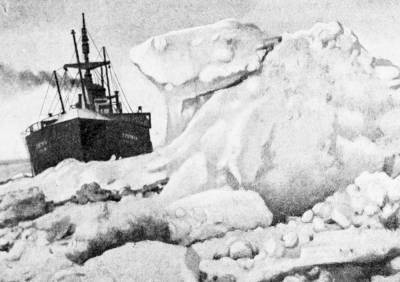 Подводно-поисковая экспедиция обследует место гибели парохода «Челюскин»