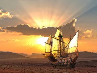 В пустыне обнаружен морской корабль: археологи рассказали, что произошло