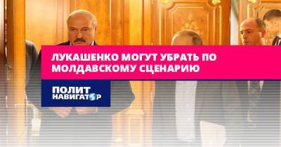 Лукашенко могут убрать по молдавскому сценарию