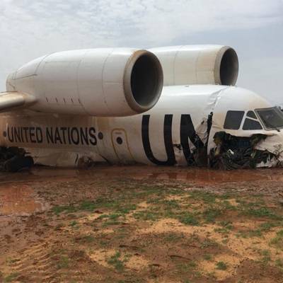 11 человек получили ранения при жёсткой посадке самолёта в Мали