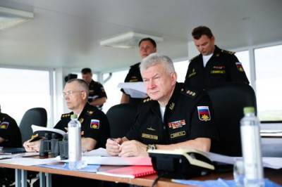ВМФ России демонстрирует свою мощь в Балтийском море
