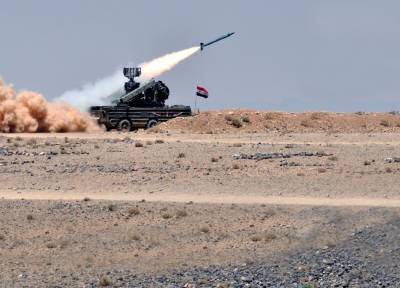 Сирийские ПВО отражают воздушные атаки