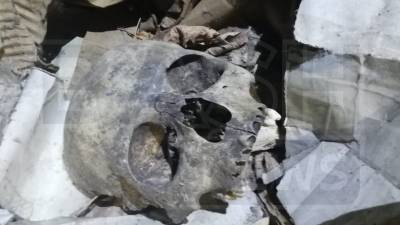 В Башкирии в бараке нашли окровавленные вещдоки и сгнивший череп
