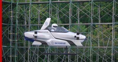 Появилось видео испытаний японского летающего электромобиля