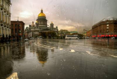 Погода в Петербурге: в воскресенье ожидаются дожди и до +19