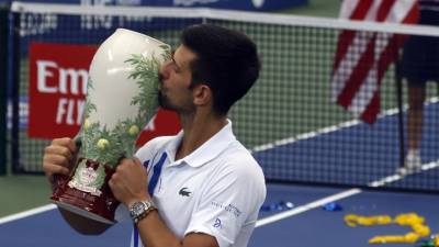 Новак Джокович выиграл на Masters в Нью-Йорке свой 80-й титул