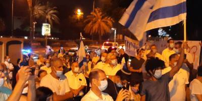 На исходе субботы в Израиле прошли несколько демонстраций