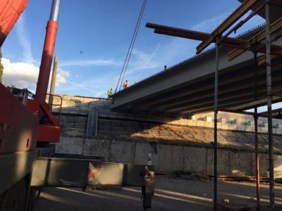 Власти рассказали, как продвигается реконструкция виадука на 9 Января