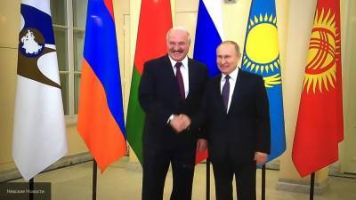Российский президент провел переговоры с главой Белоруссии