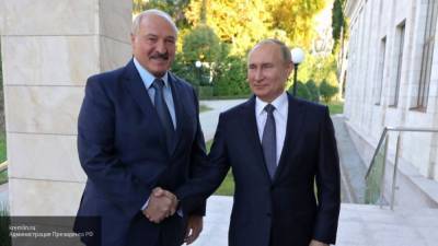 Президент РФ провел переговоры со своим коллегой из Белоруссии