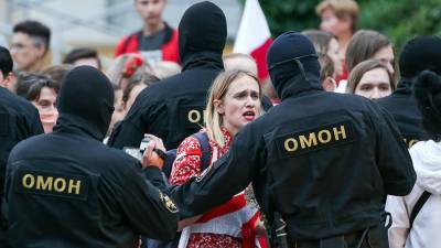 В Белоруссии за сутки задержали 29 участников несанкционированных акций