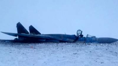 Су-27 потерпел крушение в Крыму из-за взрыва