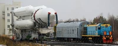 Третью тяжелую ракету «Ангара-А5» доставят из Омска в Москву в ноябре