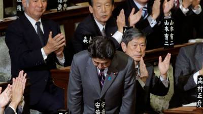 Выборы преемника Абэ пройдут 17 сентября