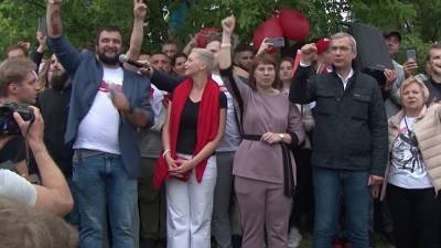 Стянуты техника и ОМОН: в Минске началась массовая протестная акция