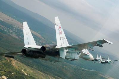 Причиной катастрофы Су-27 в марте был взрыв двигателя ракеты