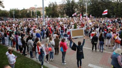 Корреспондент RT рассказал об акции протеста в Минске