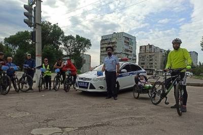 Что устроили в Рославле сотрудники ГИБДД для велосипедистов