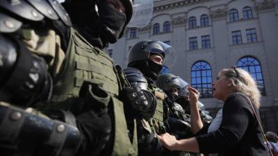 МВД отчиталось о задержанных в белорусской столице