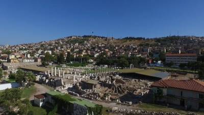 Археологи обнаружили бани времен второго века нашей эры в Турции.