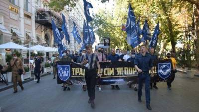 В Одессе подрались сторонники и противники традиционных ценностей