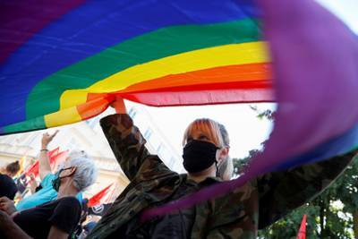 Националисты подрались с участниками ЛГБТ-фестиваля в Одессе