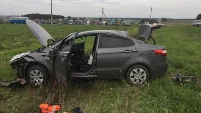Водитель иномарки погиб в ДТП в Башкирии