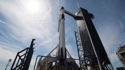 Ракета Falcon 9 со спутником зондирования Земли стартовала с мыса Канаверал