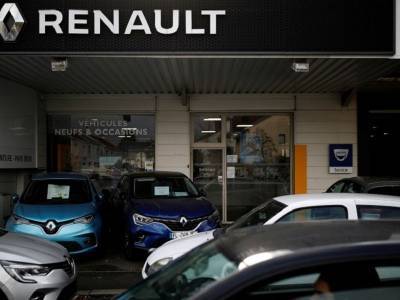 В Европе за семь месяцев продажи автомобилей снизились на 34%