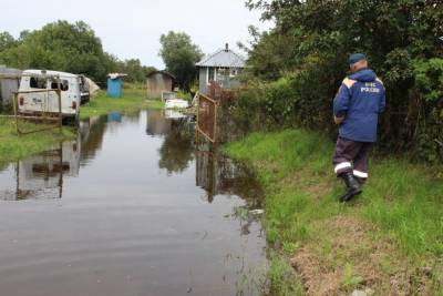 Разлившийся Амур подтопил дома в четырех населенных пунктах Хабаровского края