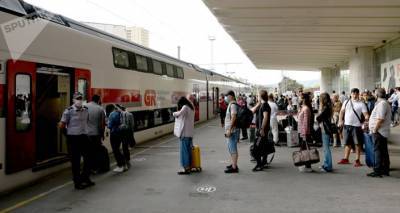 Эпидемиологи установили контакты инфицированной пассажирки поезда Тбилиси-Зугдиди