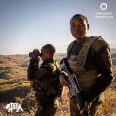 Женский спецназ в Зимбабве