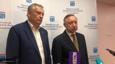 Беглов и Дрозденко обсудили совместное развитие Петербурга и Ленобласти