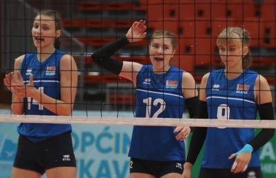 Волейболистки молодёжной сборной Беларуси стали бронзовыми призёрками чемпионата Европы